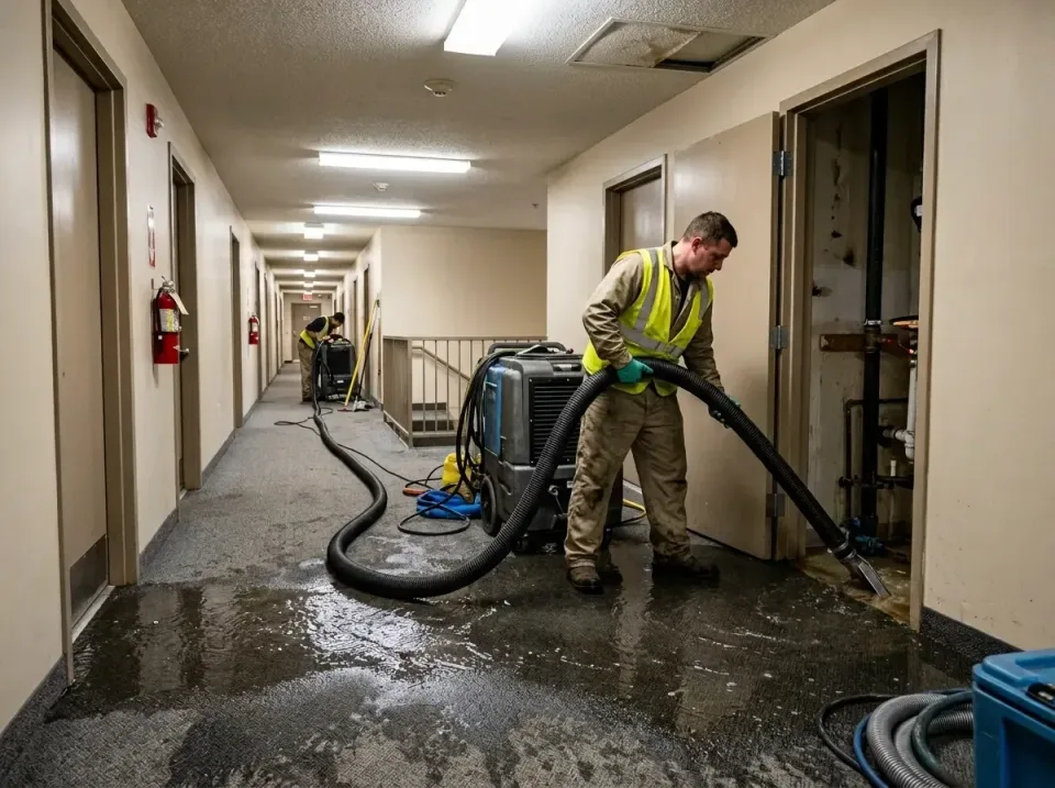 multi-unit-apartment-hallway-f-005 — frequently asked questions, Emergency Burst Pipe Water Extraction & Removal in Natalban…